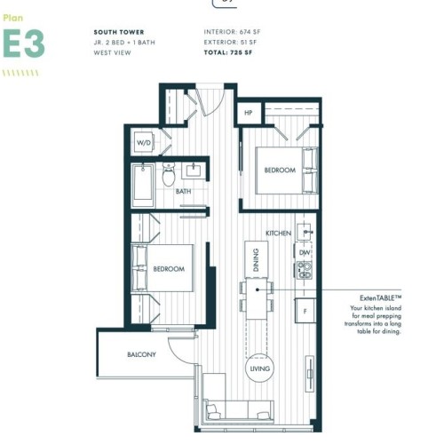 Photo 2 at 2501 - 10448 University Drive, Whalley, North Surrey Photo 2 at 2501 - 10448 University Drive, Whalley, North Surrey