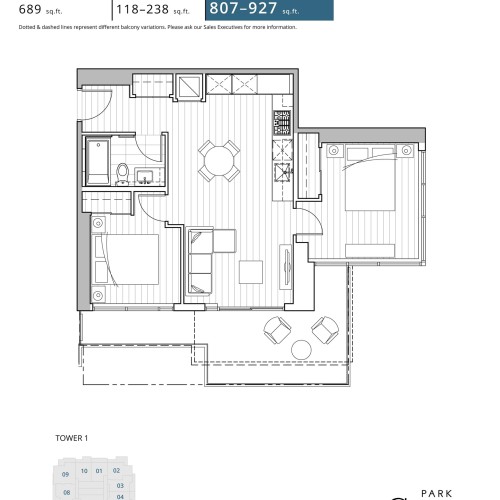 Photo 7 at 805 - 13768 100 Avenue, Whalley, North Surrey Photo 7 at 805 - 13768 100 Avenue, Whalley, North Surrey