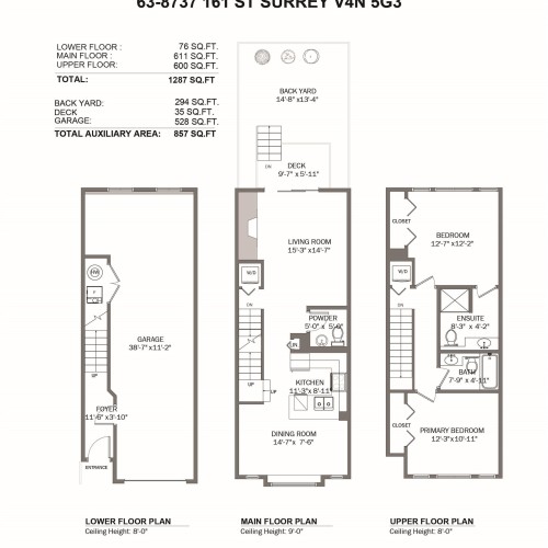 Photo 15 at 63 - 8737 161 Street, Fleetwood Tynehead, Surrey Photo 15 at 63 - 8737 161 Street, Fleetwood Tynehead, Surrey