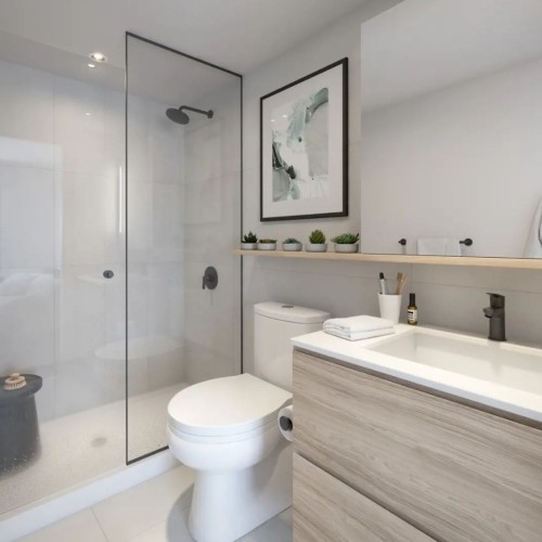 Bathroom at 901 - 10448 University Drive, North Surrey Bathroom at 901 - 10448 University Drive, North Surrey